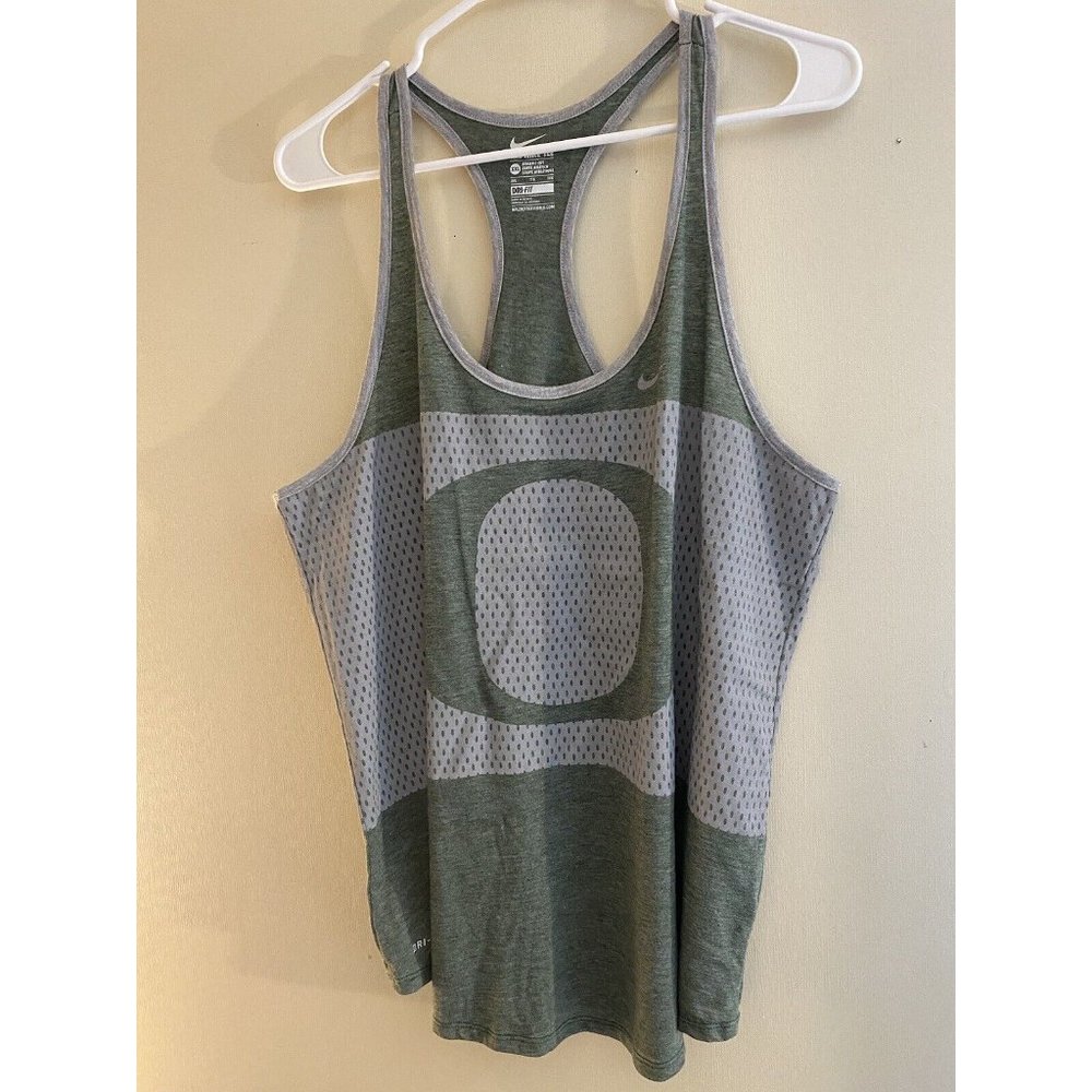 NIKE Dri-Fit University of Oregon Ducks Racerback Tank Top XXL Win the Day